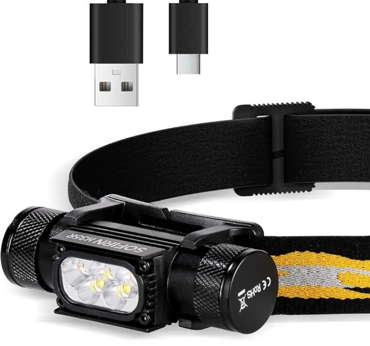 NEW! SOFIRN H35R \1500lm\660nm red light\3000ma\оновлення моделі H25LR