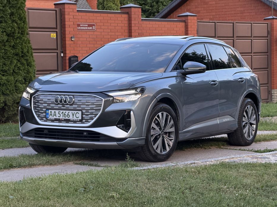 Электро Audi Q4 E-tron 82киловата вазможно обмен!