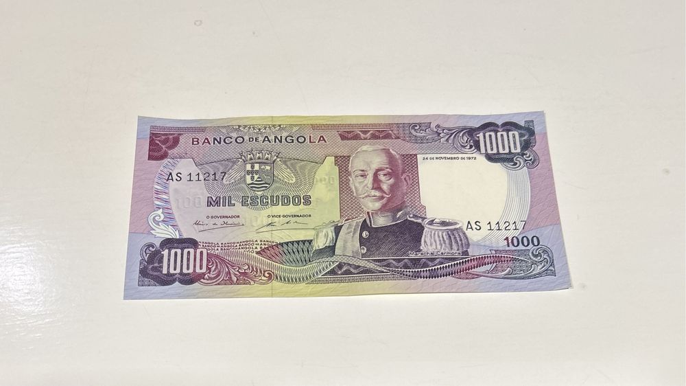Notas antigas - BANCO DE ANGOLA