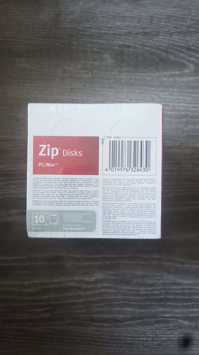 Zip 250Mb IOMEGA _ Caixa 10