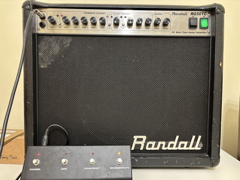 Randall RG50TC + footswith