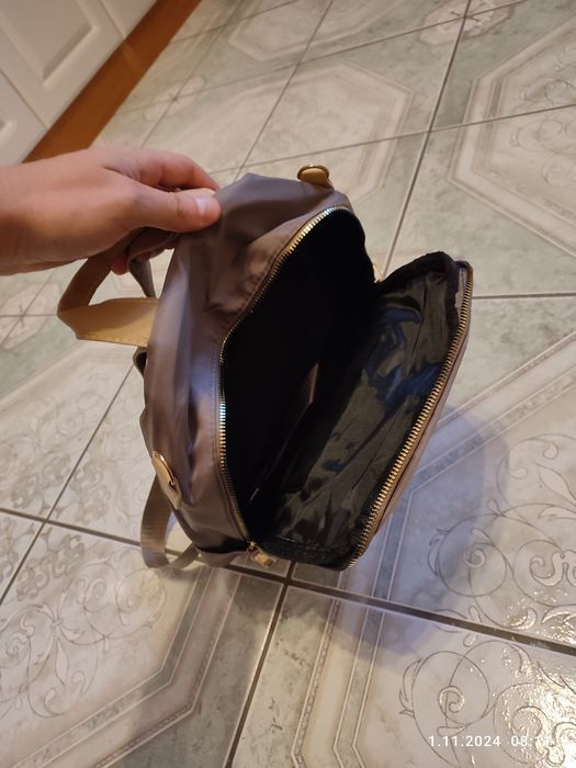 Nowy jasny plecak damski elegancki