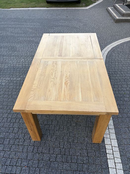 Stół debowy duzy 100x 230 cm rozkladany