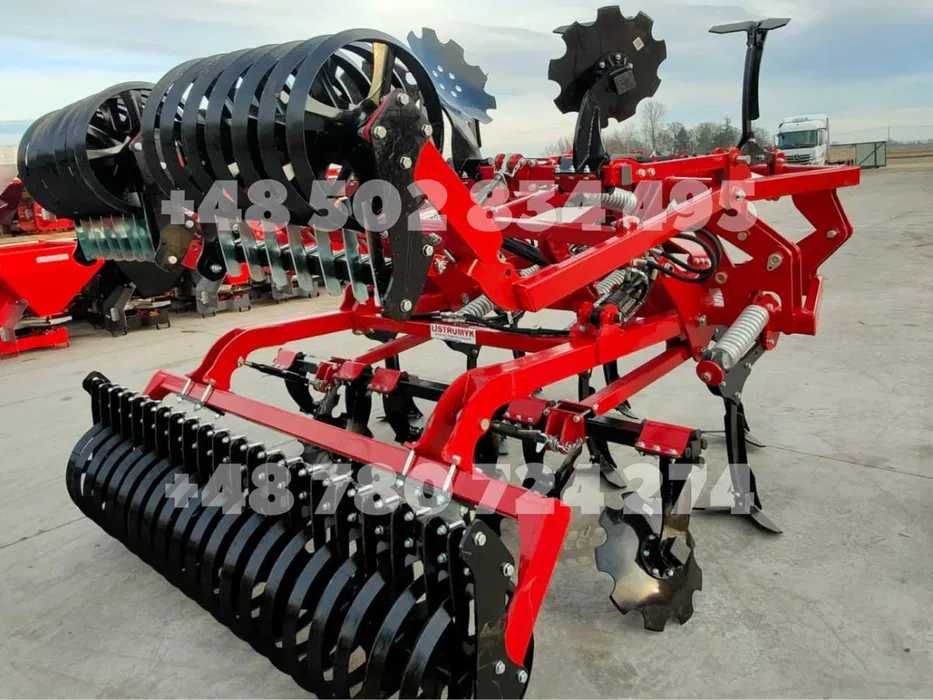 AGREGAT bezorkowy/STRUMYK podorywkowo-orkowy składany HYDRAULICZNIE !!