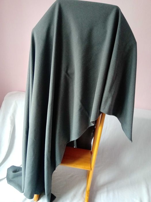 Тканина костюмна, сірого кольору