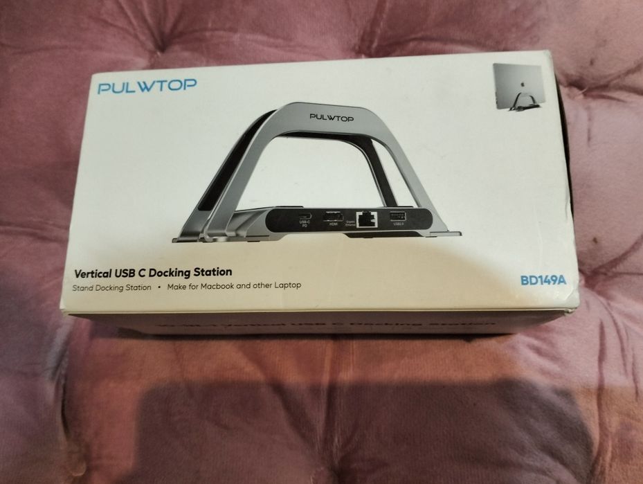 estação de ancoragem vertical USB-C PULWTOP BD149A