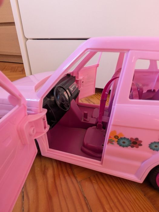 Carro e atrelado com cavalo - Barbie