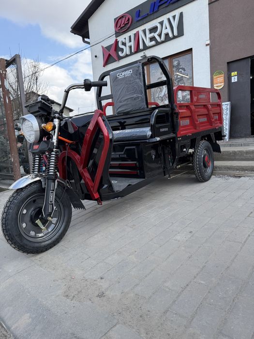 Електричний вантажний трицикл Corso City Truck