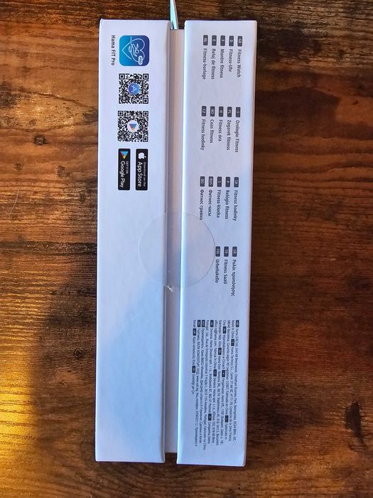 Hama Fit Watch 4900 czarna koperta niebieski pasek (178604)