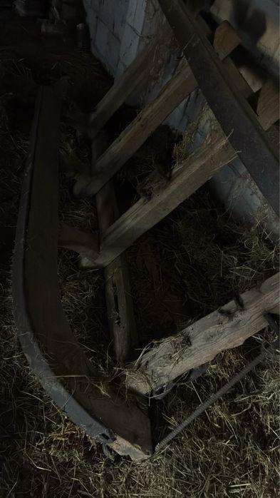 Zabytkowe starodawne sanie