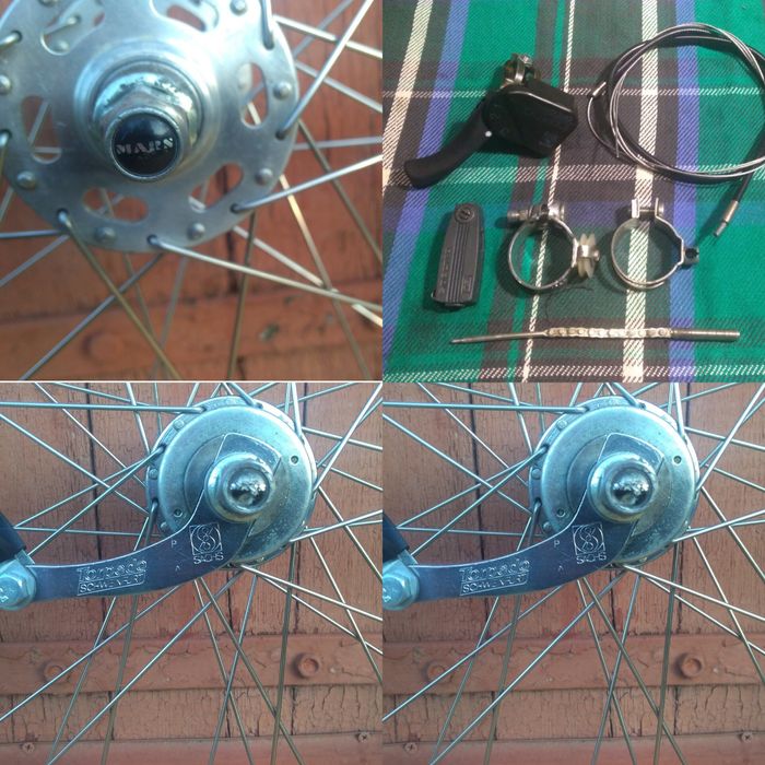 Колеса з нержавіючої сталі 26" планетарка SACHS Germany вілсет