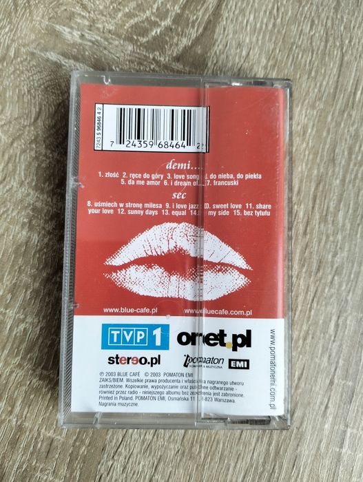 Kaseta magnetofonowa Blue Cafe