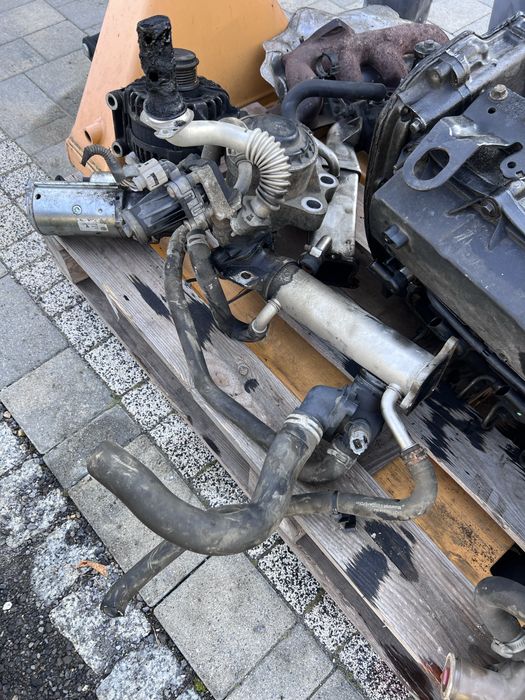 Silnik Uszkodzony 2.2 HDi Citroen Jumper K4TEA 22-FWD3 Głowica C8S1A Euro 5