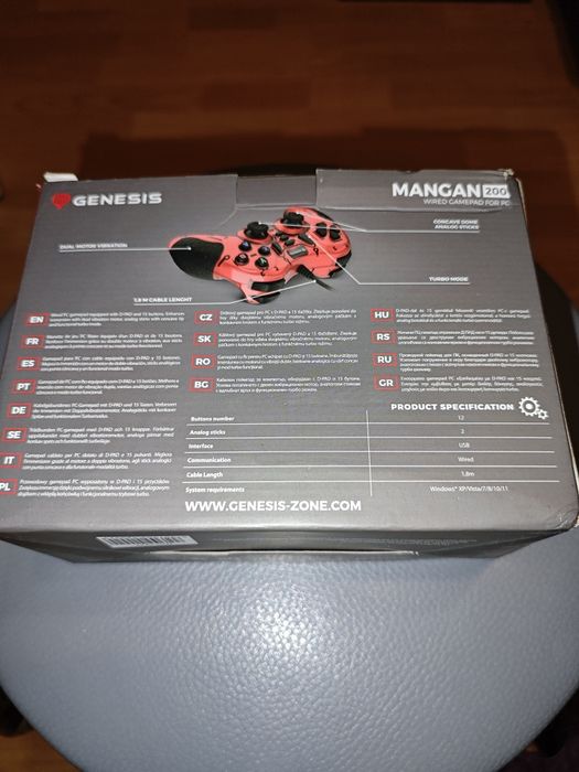 Pad Kontroler PC Genesis Mangan 200