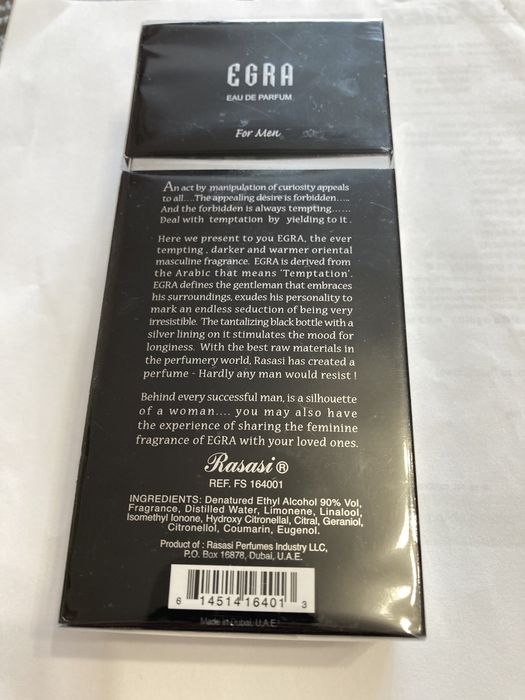 Rasasi Egra For Men