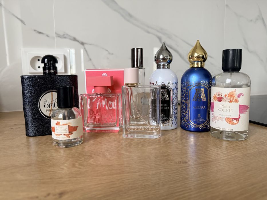 Флакони парфумів пусті Attar collection, Trussardi, Burberry