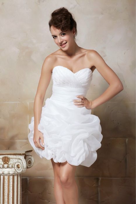 Весільна сукня міні