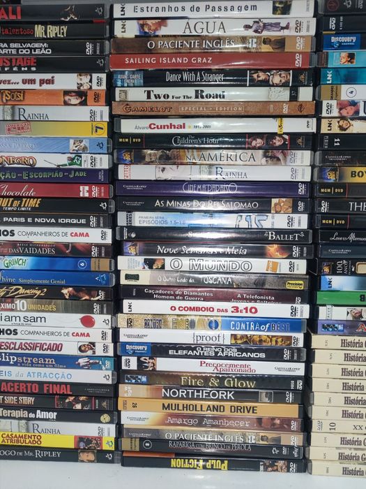 LIQUIDAÇÃO - Lote de 120 dvd´s