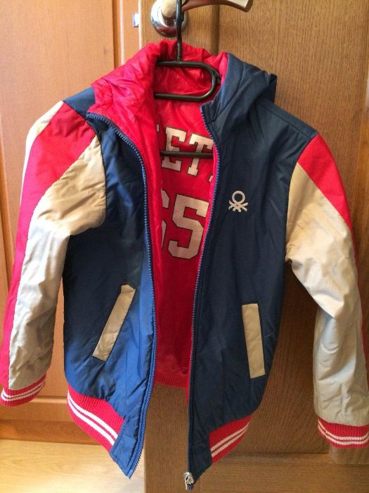 Куртка детская Benetton двухстроняя