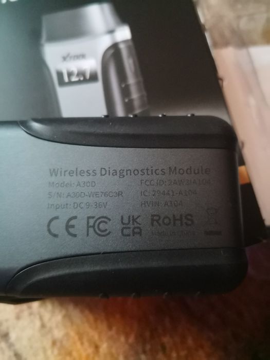 XTOOL A30D Bluetooth OBD2