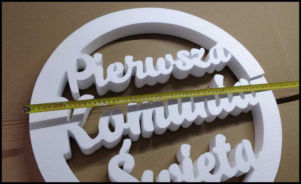 Hostia st. Pierwsza Komunia Święta  58 cm oferta nr. 23
