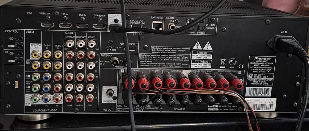 Pioneer receiver vsx-921