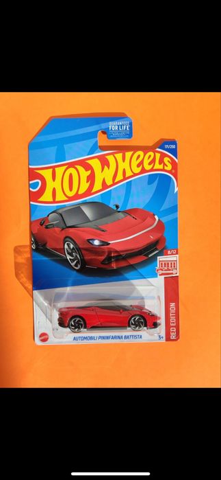 Hot wheels red edition premium