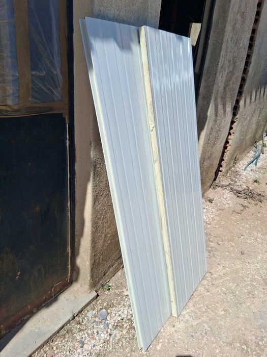 2 Placas Painel Sandwich Fachada 135x47x3cm e 135x55x3cm(Valor Unitário)