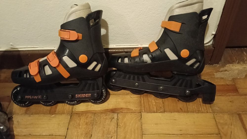 Patins em linha.