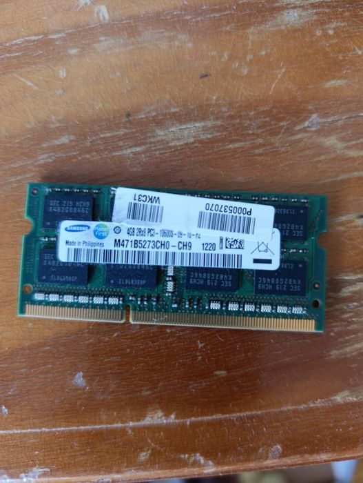 RAM ddr3 4GB 1333MHz SO-DIMM