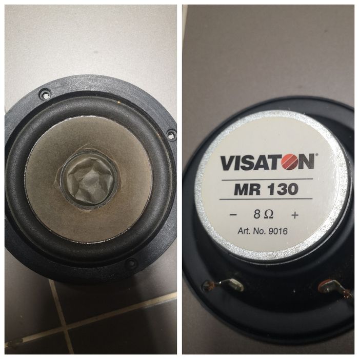 Material de guitarra e baixo, 2 woofer 1 tweeter