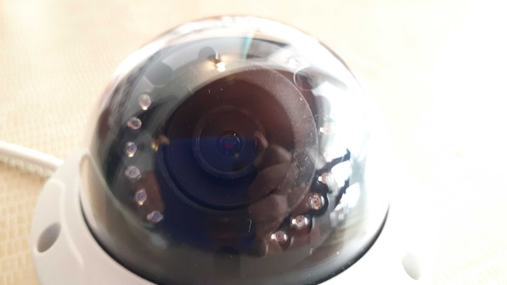 Camara IP com avaria recuperável