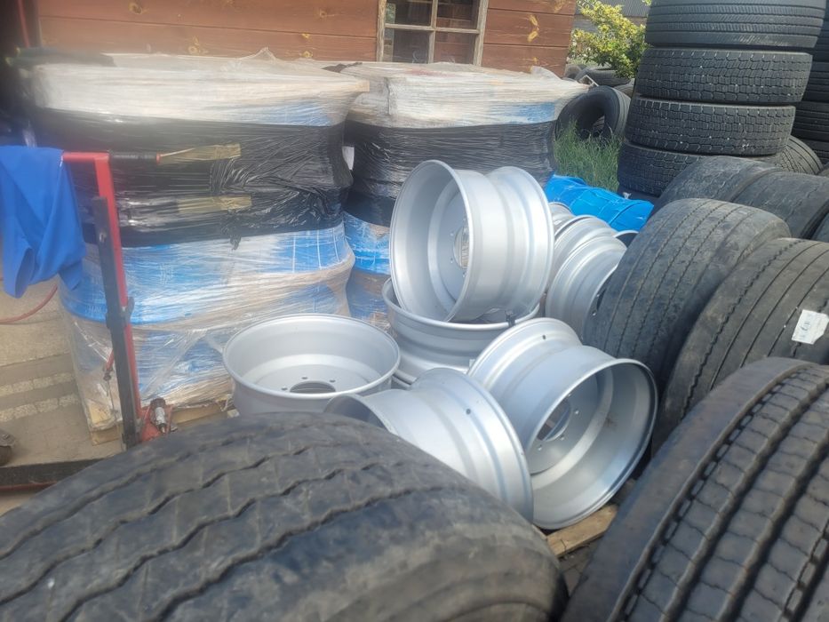 Koła do przyczep rolniczch D46 D47 D50 D55  BSS BRANDYS  IFA  22.5 19.