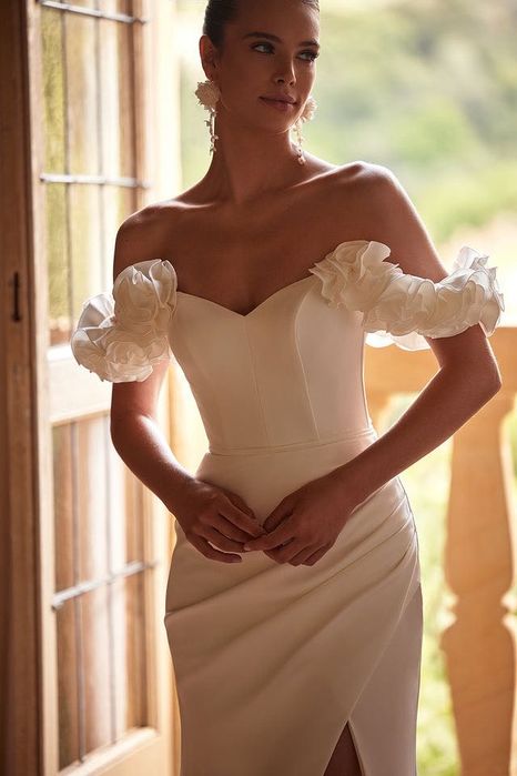 Suknia ślubna NOWA z Dama Couture XS/34