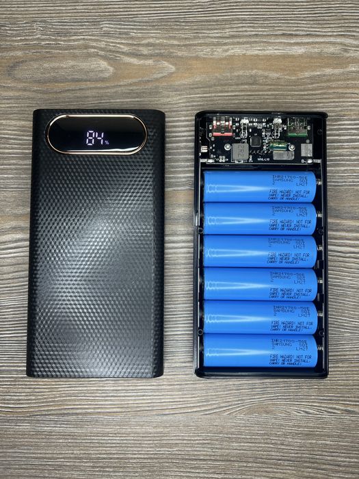 PowerBank 43000 - 21000mah реальна ємність 22,5W QC/PD швидка зарядка