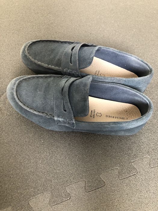 Mokasyny półbuty zamszowe 37 Reserved komunia chrzciny ślub