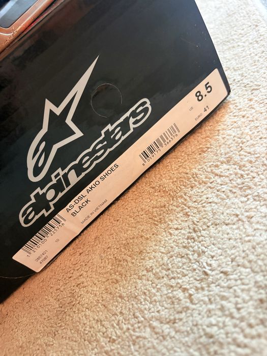Alpinestars AS-DSL AKIO Shoes, Como Novas