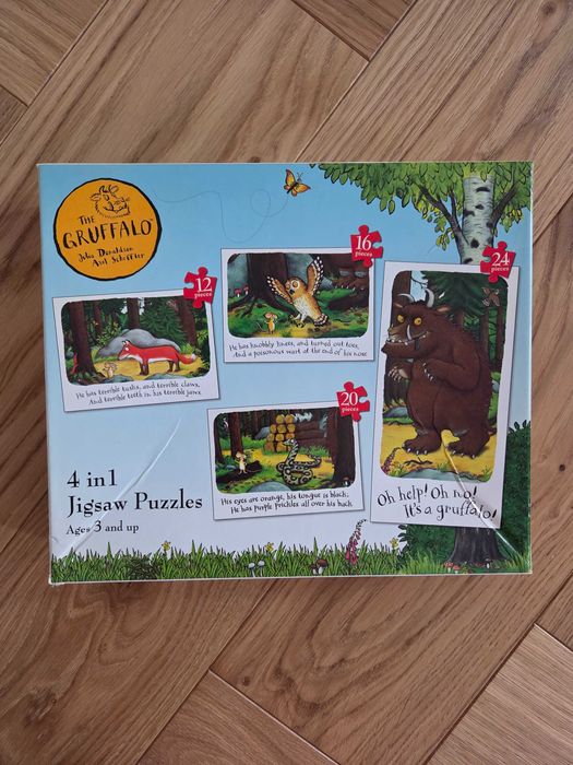 Puzzle Gruffalo dla dziecka od 3 lat