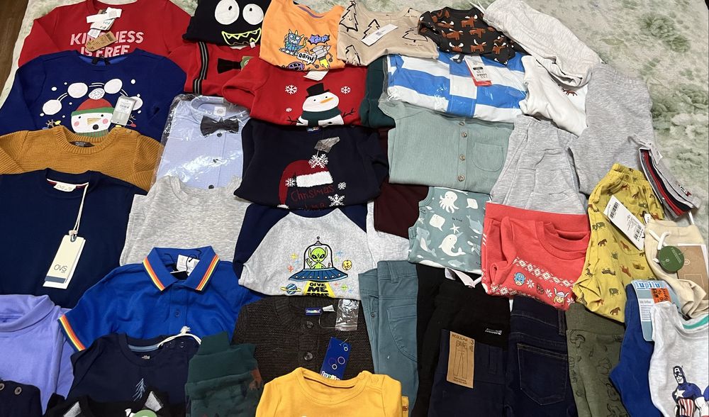 Дитячий одяг міні лоти, різних фірм Primark, george, ovs, Lupilu,