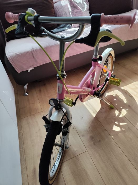 Rowerek 16 cali BTwin różowy