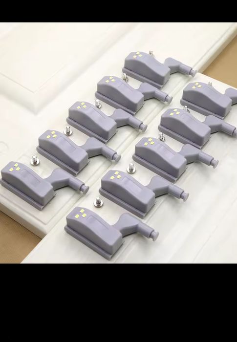 16 peças Luz led para Armários com Pilhas incluída Novo