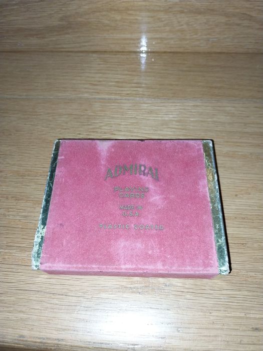 Dois Baralhos de Cartas Admiral - Antigos