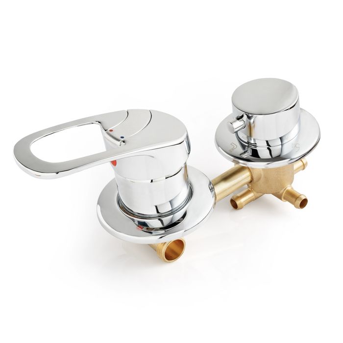 Змішувач для душової кабіни 4  режими Смеситель для душа и гидробокса