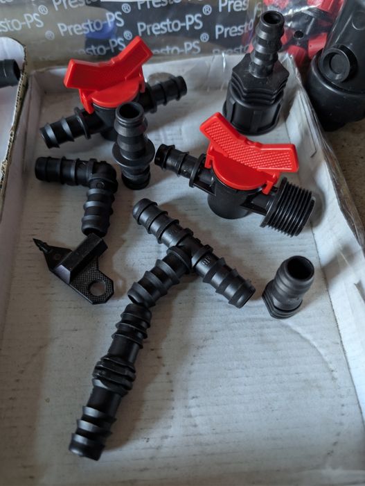 Трубка крапельна сліпа 16 мм для поливу (бухти по 100м)