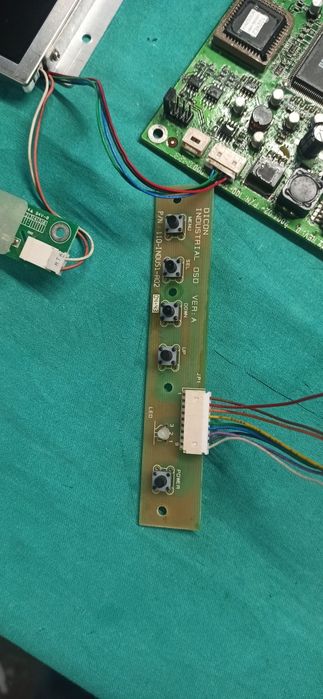 LCD com placa de ligaçao ao computador
