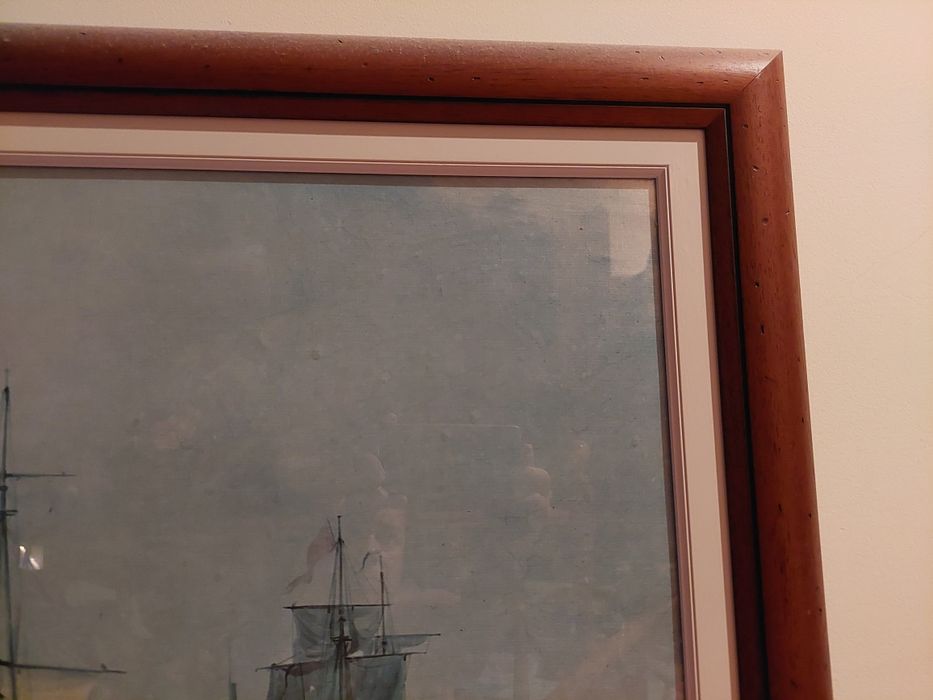 Quadro 110x 75 cm batalha naval64750877876355122