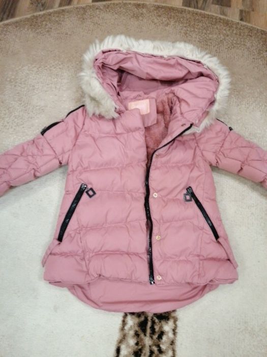 Зимняя куртка для девочки 5 6 лет