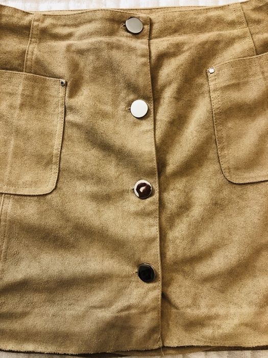 Spodniczka zamszowa r.m