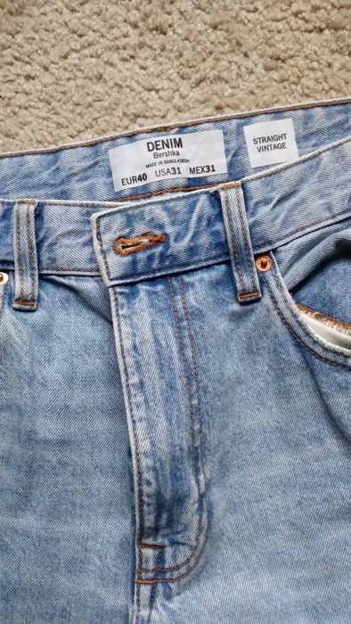 Spodnie męskie denim rozm.31