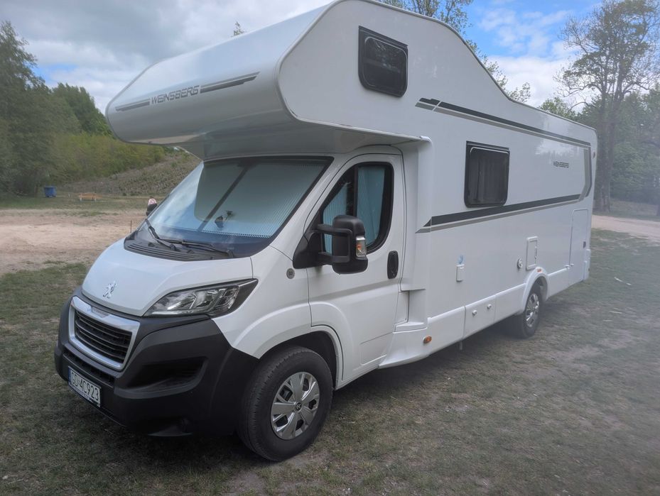 Kamper Weinsberg dg700 r59 klima solar alkowa VAT bdb